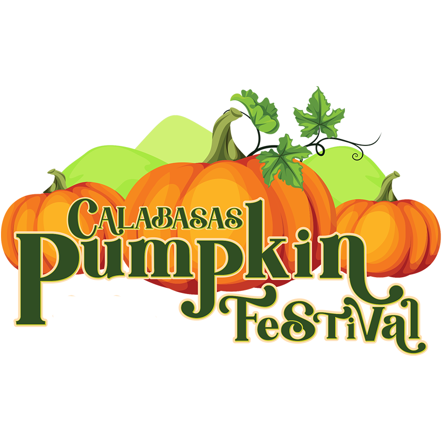 Calabasas Pumpkin Festival logo with pumpkins and leaves.