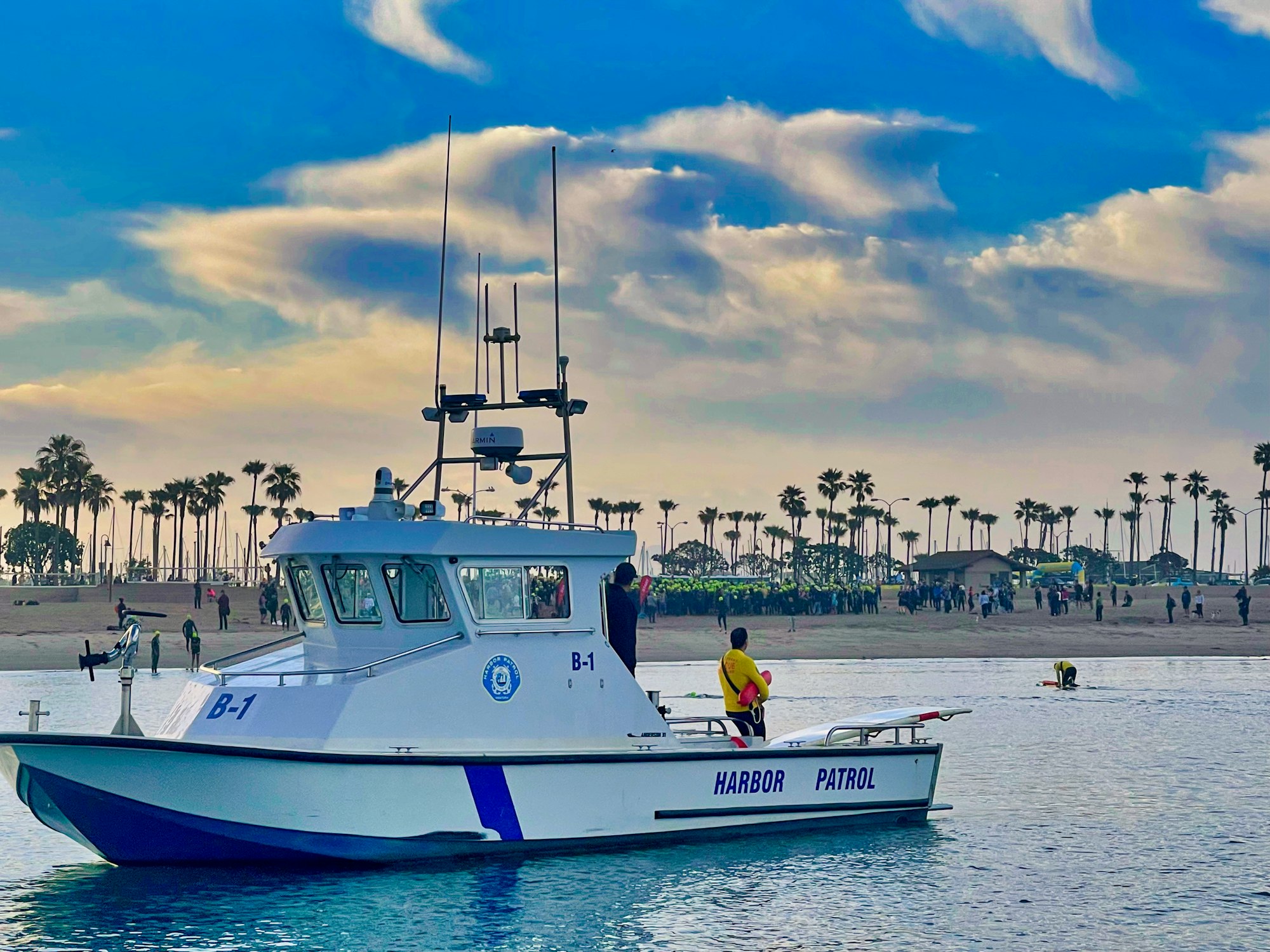 May contain: boat, transportation, vehicle, person, human, watercraft, vessel, and water