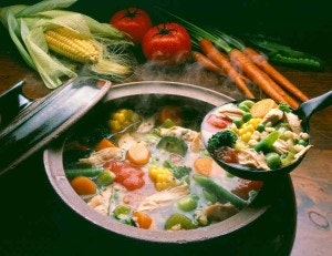 May contain: food, meal, dish, cooking pan, cookware, and bowl