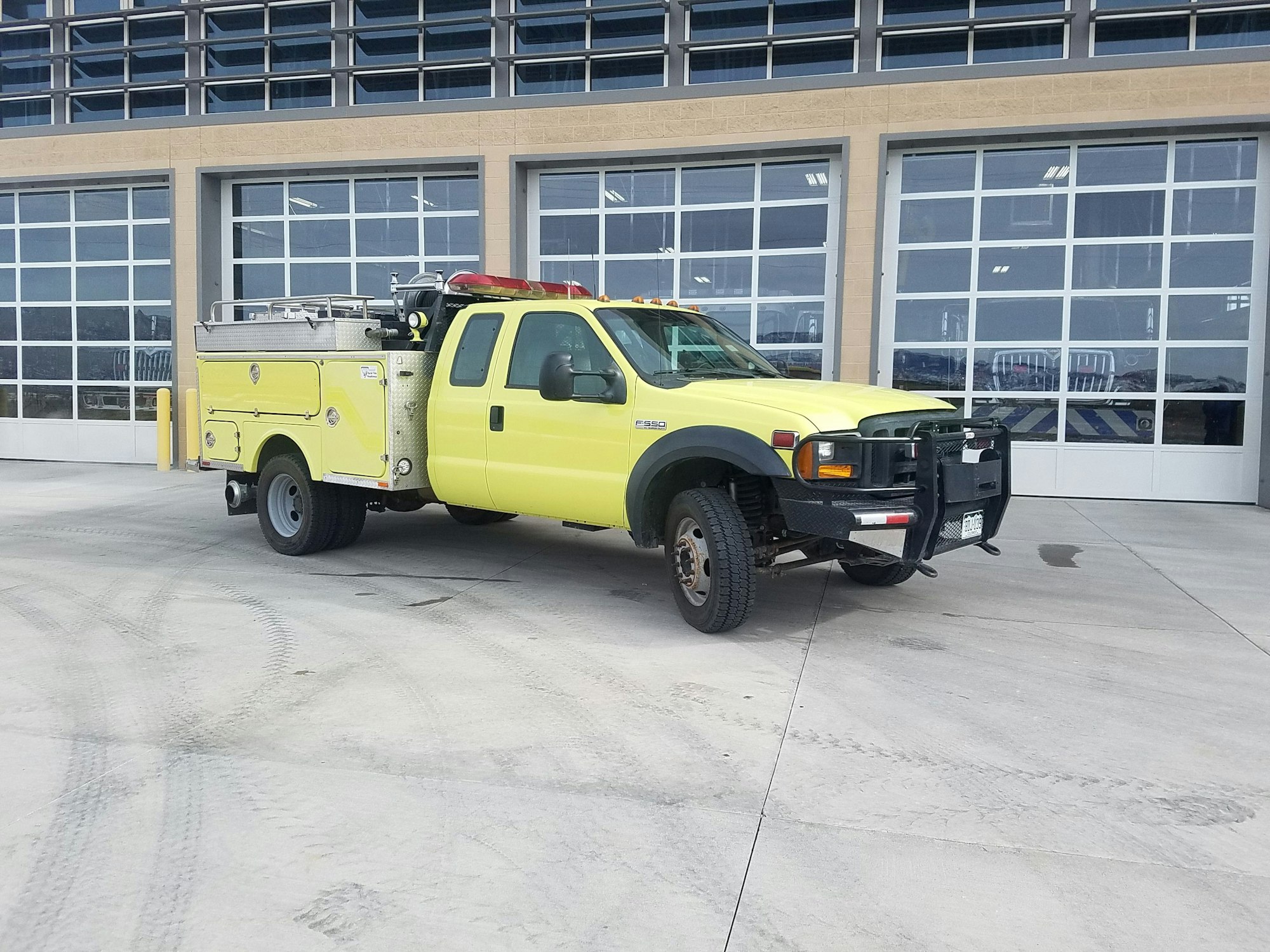 D F P D Brush Truck