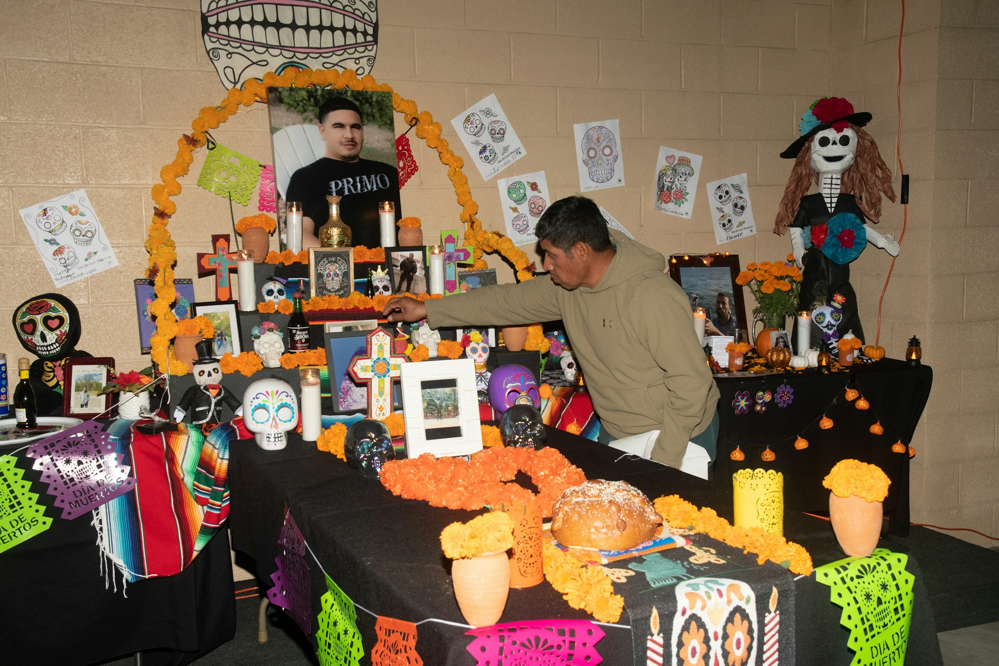 May contain: altar, prayer, church, building, architecture, man, adult, male, and person