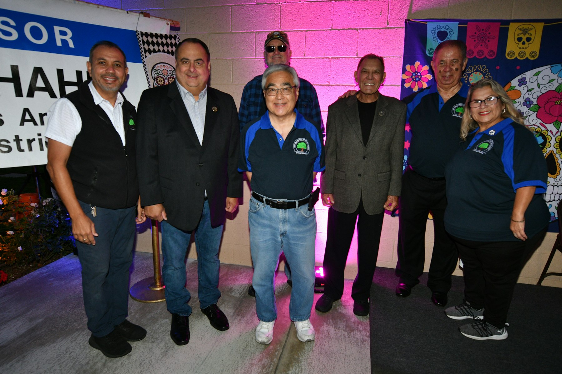Picture of Members of the Board of Trustees and Local City Council Members