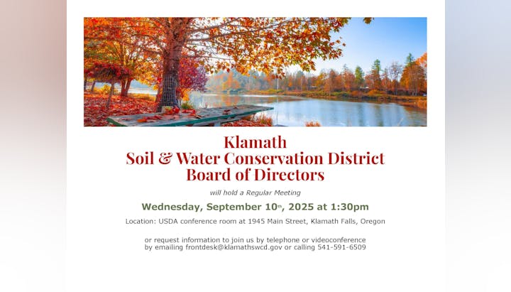 September 2025 KSWCD meeting notice