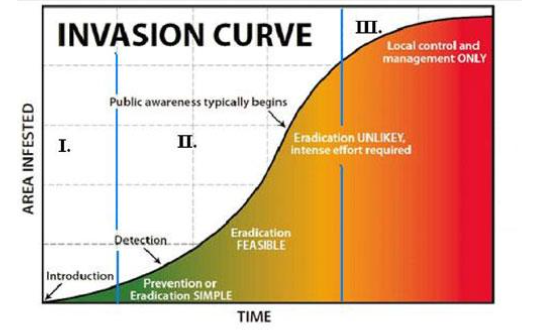 Weed Invasion Curve