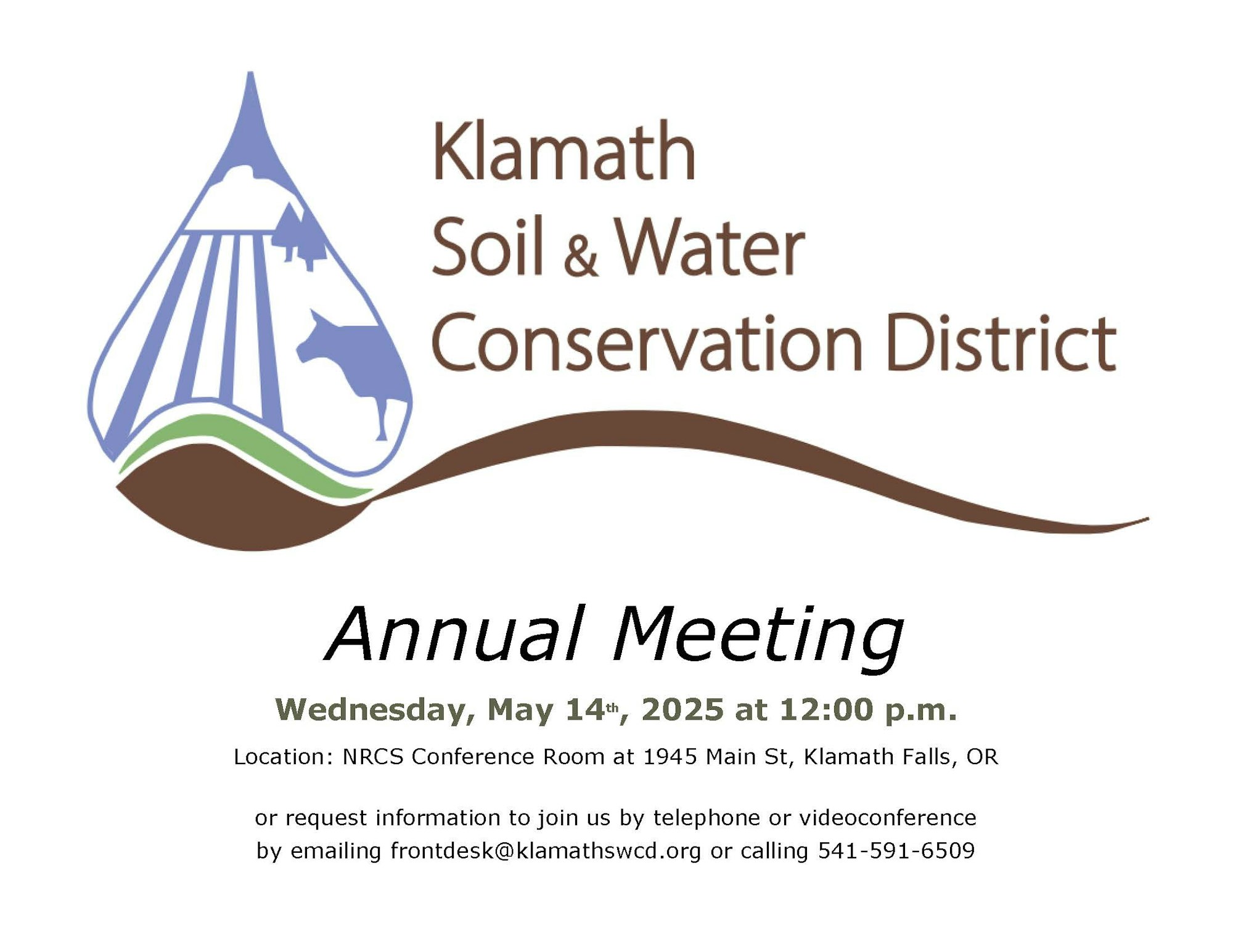 May 2025 KSWCD annual meeting notice