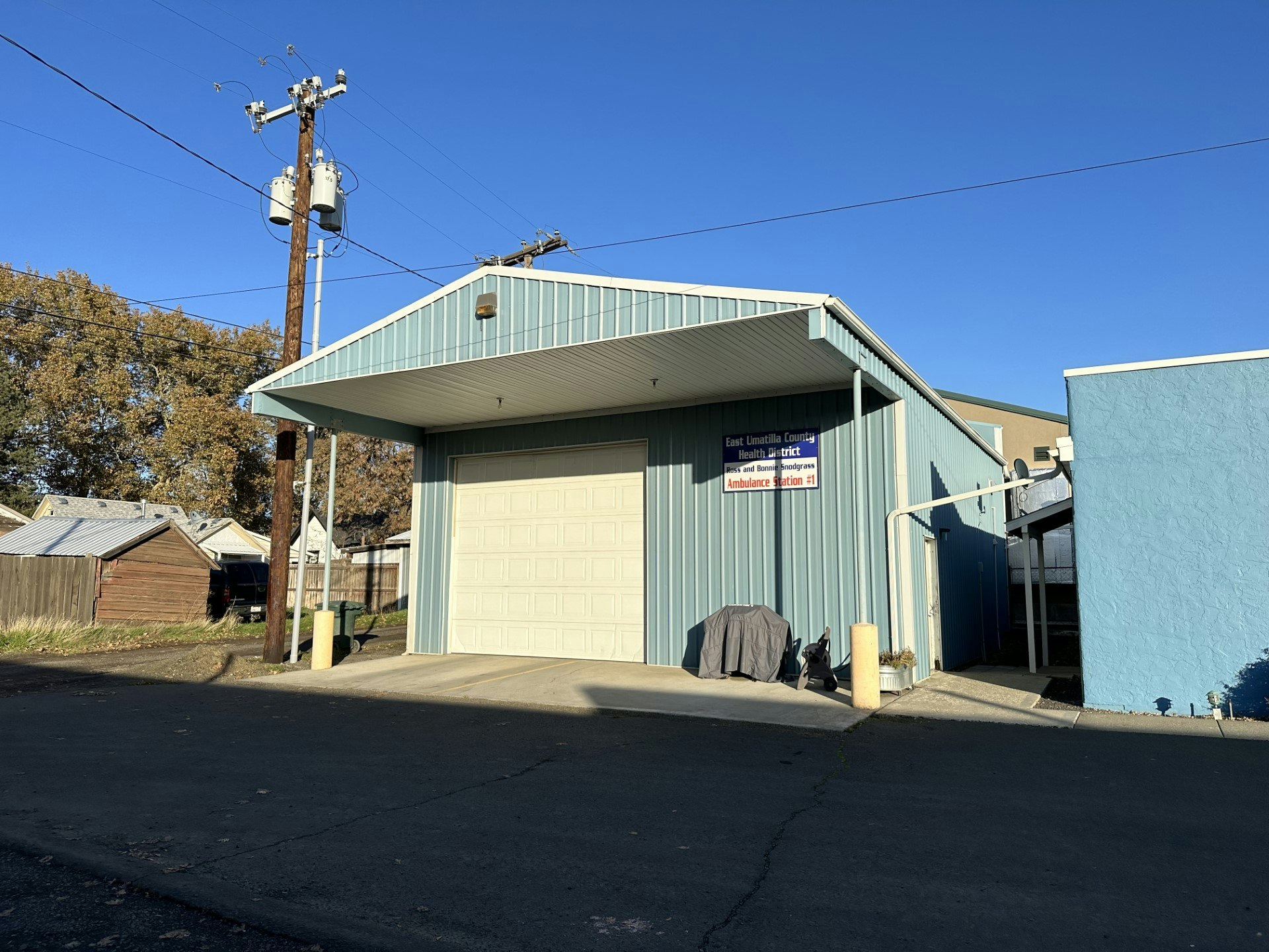 Ambulance Station Athena, Oregon