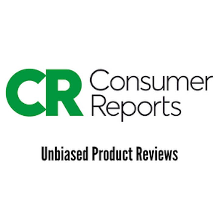 Consumer Reports logo with the text "Unbiased Product Reviews."