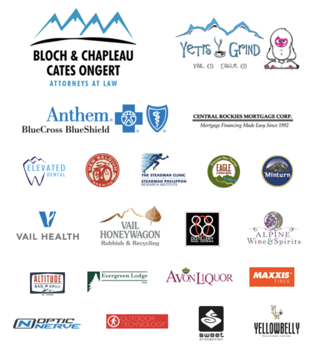 Various business logos, including legal, medical, dental, beverage, and outdoor companies.