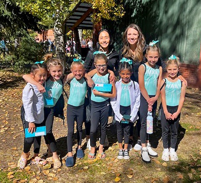 Competitive gymnastics camp