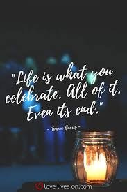 Life is what you celebrate