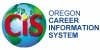 Logo of "Oregon Career Information System" with stylized globe and text.