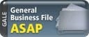 A logo reading "General Business File ASAP" with a stylized profile of a head.