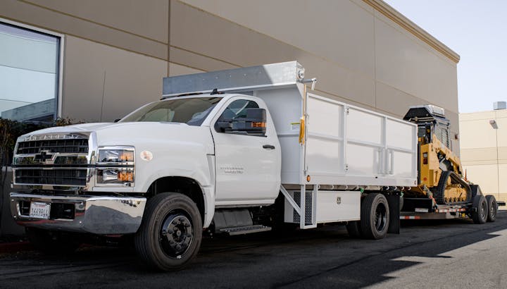 May contain: transportation, truck, vehicle, machine, and wheel