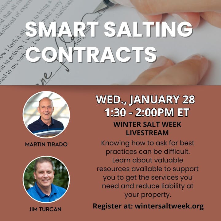 Livestream on January 28, 1:30-2:00 PM ET about smart contracts and reducing property liability with Martin Tirado and Jim Turcan.