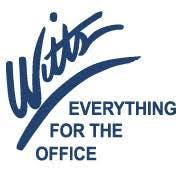 The image shows the logo "Witt Everything for the Office" in blue text with a stylized signature-like design.