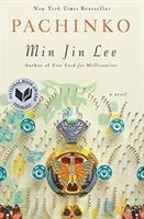 Book cover of "Pachinko" by Min Jin Lee, featuring abstract design and bestseller recognition.