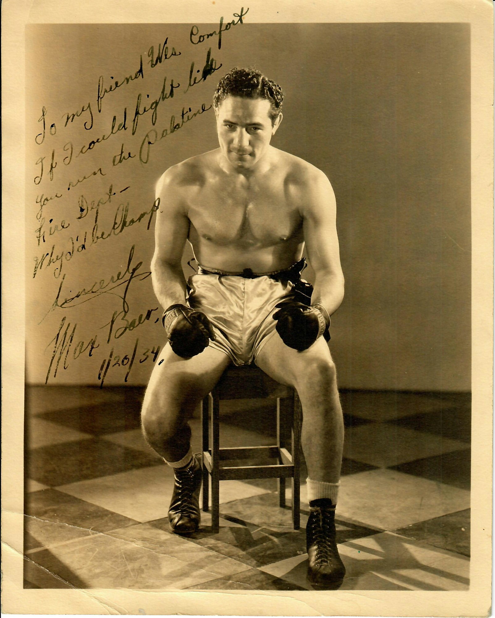 Boxer Max Baer