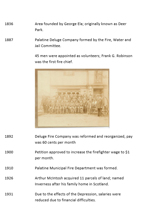 District History timeline- part 1