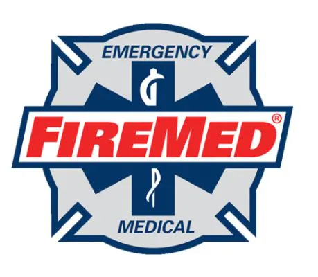 FireMed logo with a star of life, the rod of Asclepius, and "Emergency Medical" text.