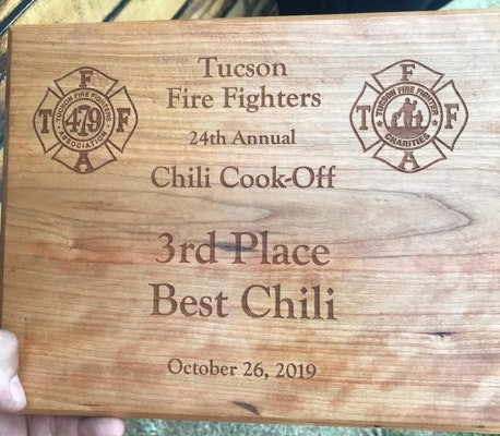 Chili cook-off winners 2019!!