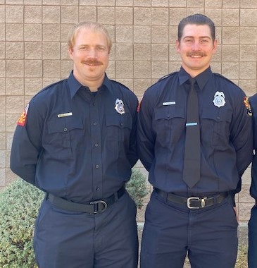 HazMat Technician Graduates Borgens and Remington,Nov 2023