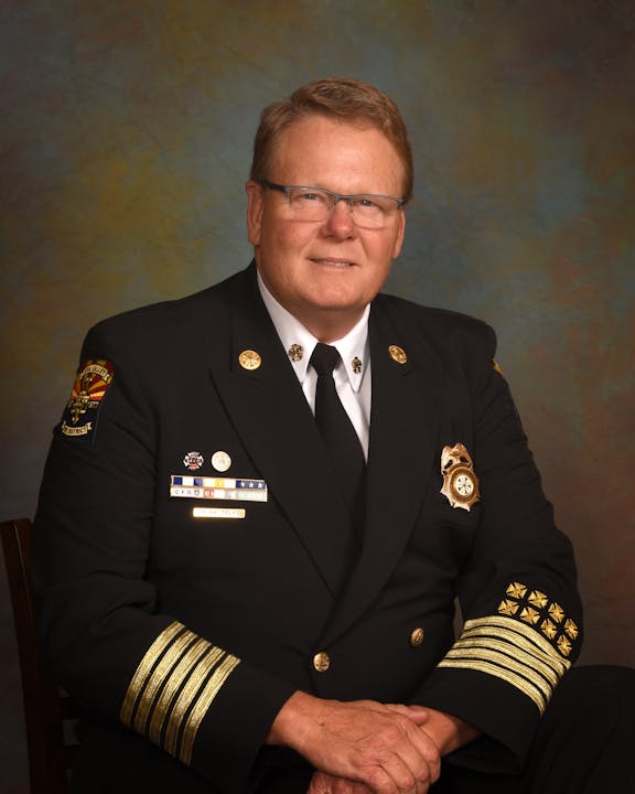 Chief Delfs Board photo