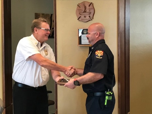 Captain Collings Award of Merit February 2020.