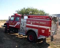 May contain: transportation, vehicle, truck, fire truck, fire station, moving van, and van