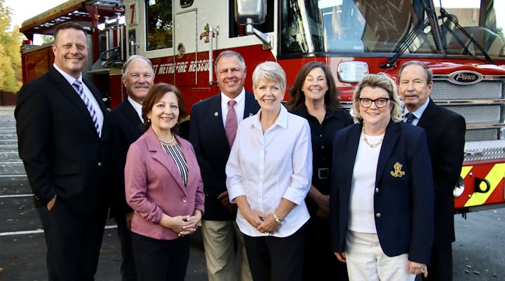 Members of the West Metro Fire Rescue Civil Service Committee