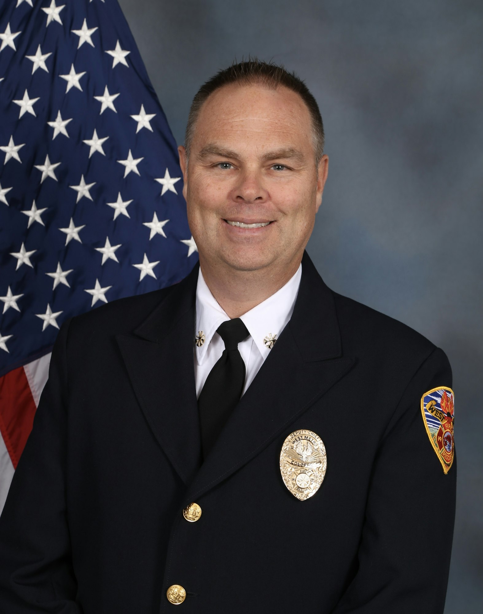 Picture of West Metro Deputy Chief Jeremy Metz, who has been named as the next Fire Chief for West Metro.