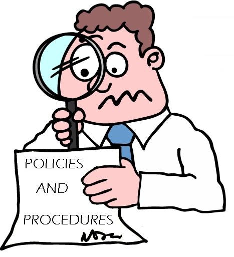examine policies and procedures