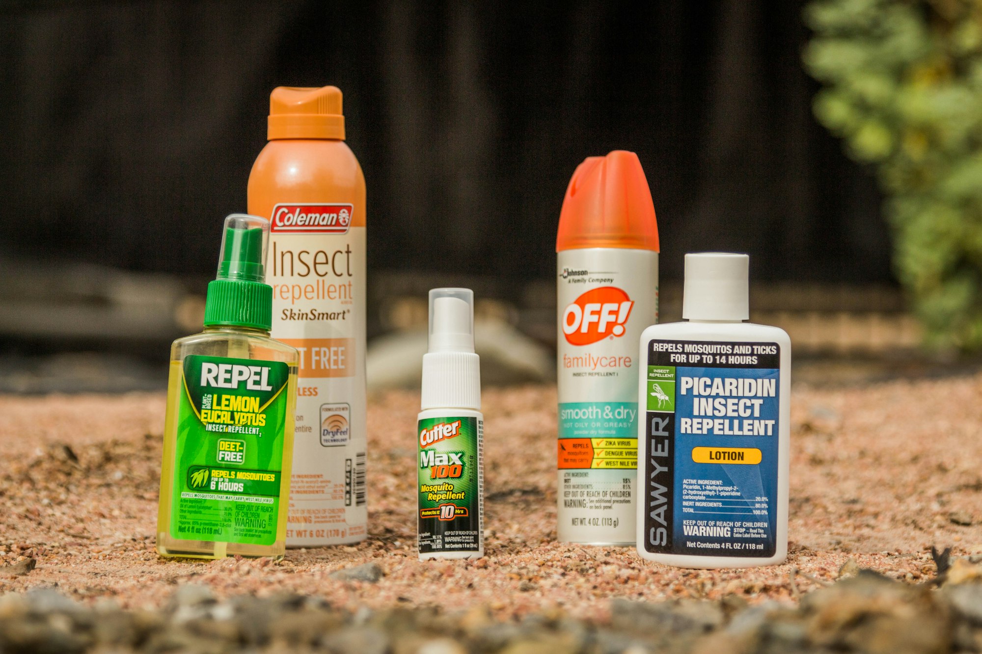 Assortment of repellents