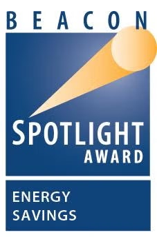 Beacon Spotlight Award logo for Energy Savings.