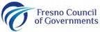 Logo of Fresno Council of Governments with a blue abstract symbol.