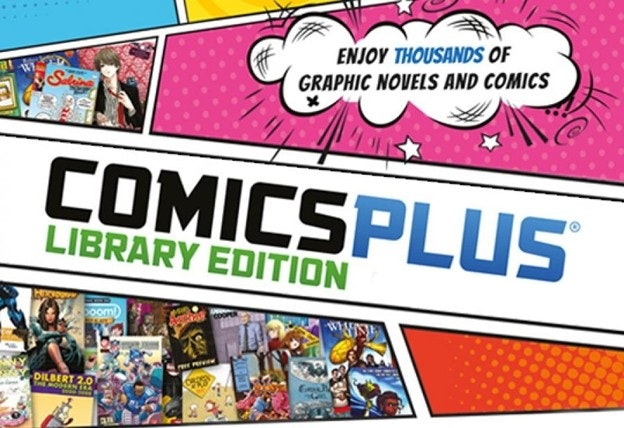 Comics Plus Library Edition offers access to thousands of graphic novels and comics.