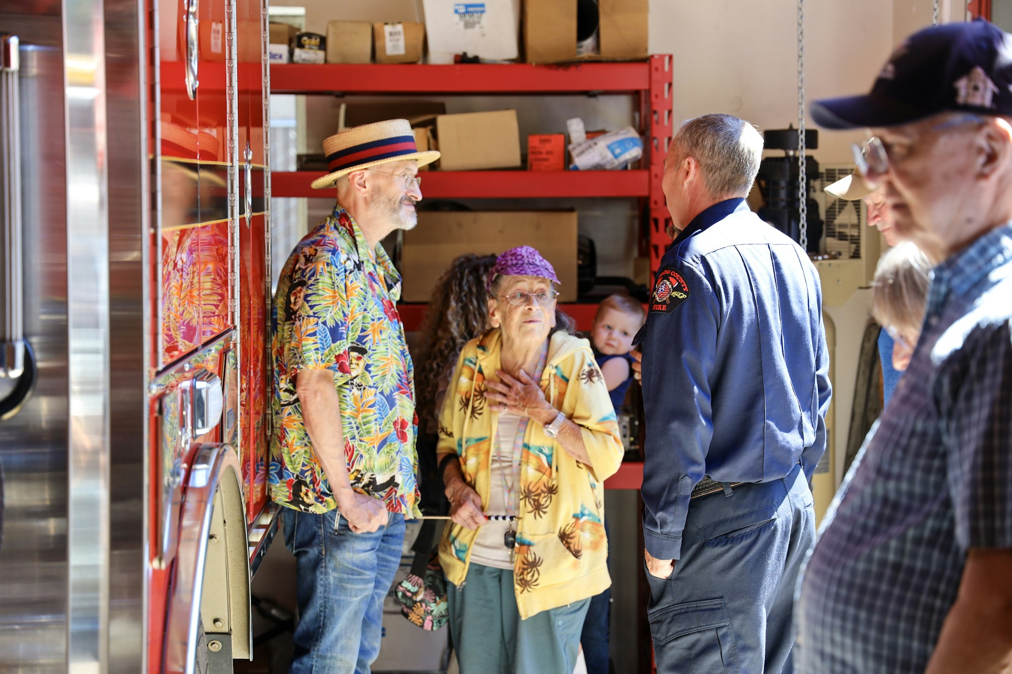 May contain: clothing, hat, cap, baseball cap, pants, shelf, adult, male, man, person, sun hat, accessories, glasses, jeans, bag, and handbag