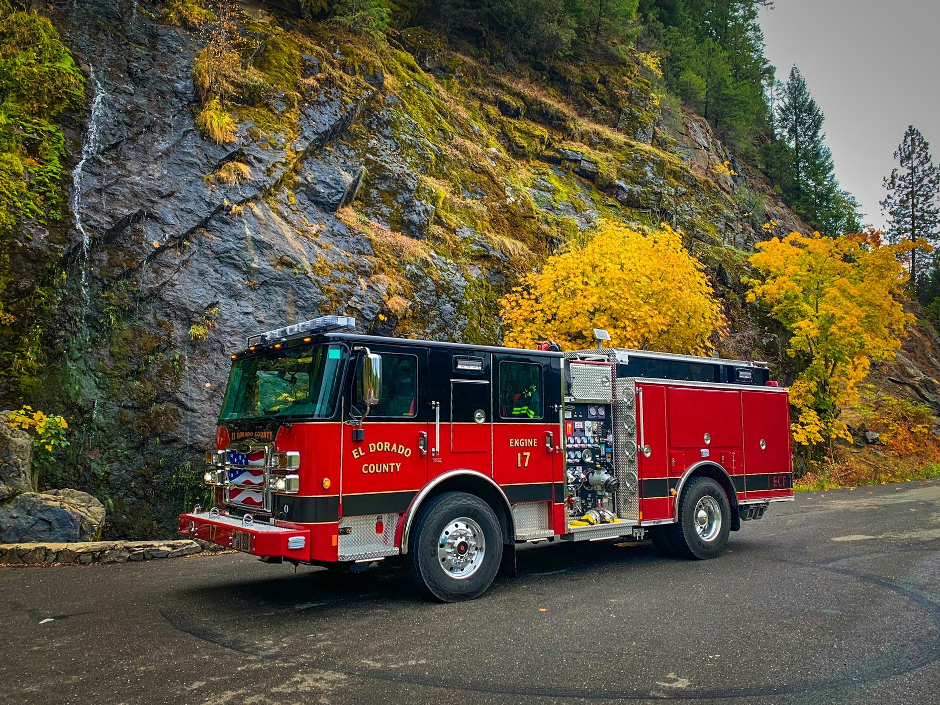 May contain: fire truck, truck, vehicle, and transportation