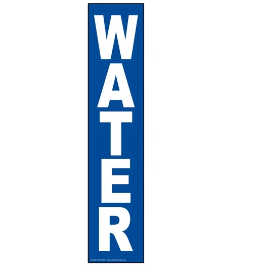 Water label