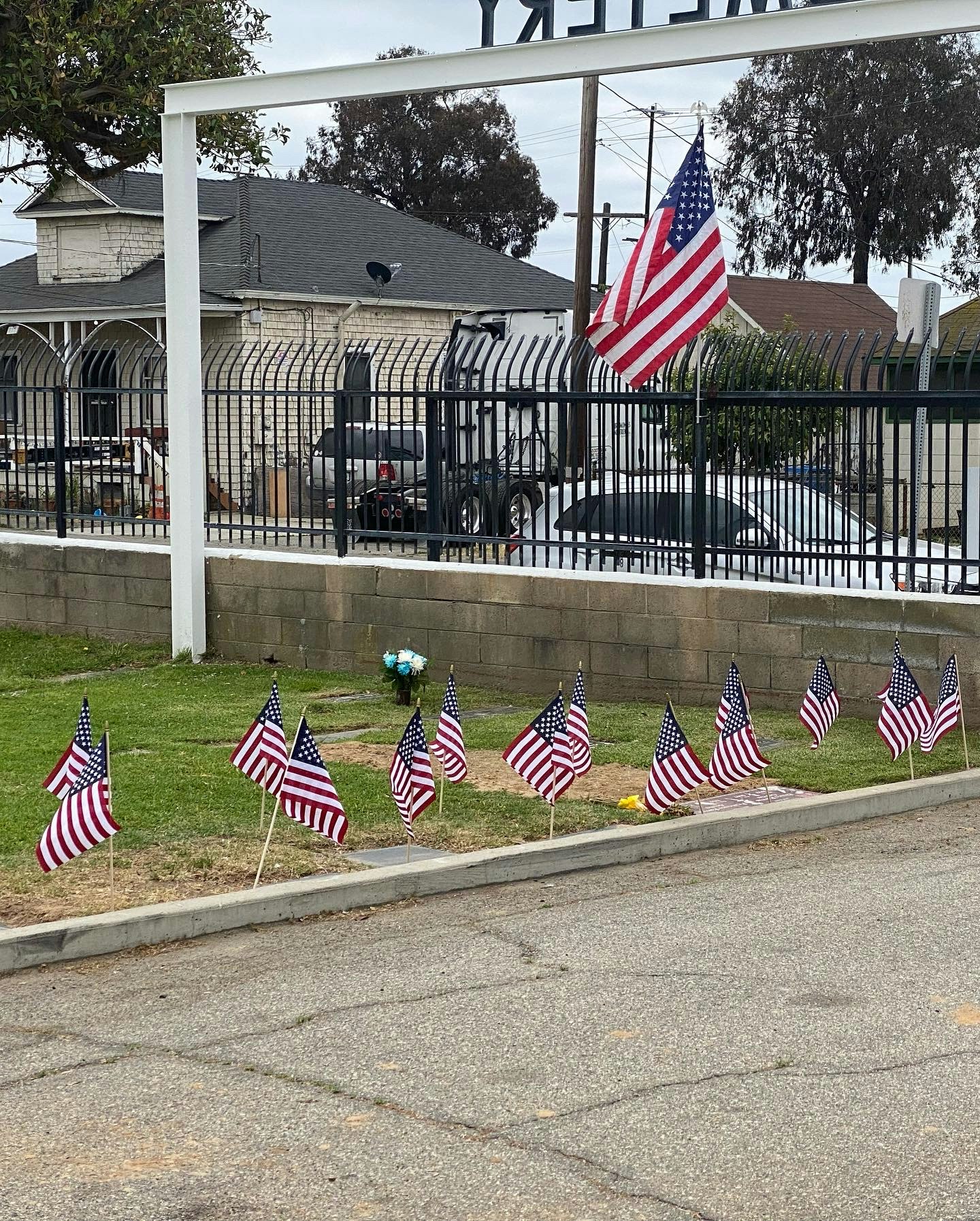 May contain: flag, symbol, and american flag