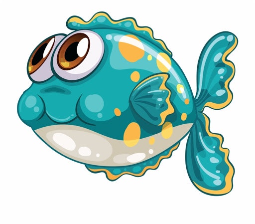 May contain: animal, fish, puffer, and sea life