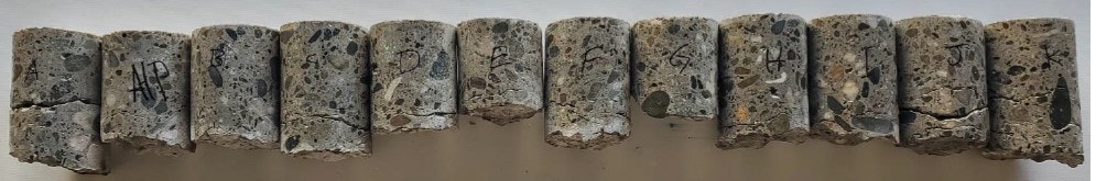 Aeration Basins Boring Samples