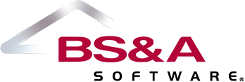 The image features a logo for BS&A Software, indicating a software development company.